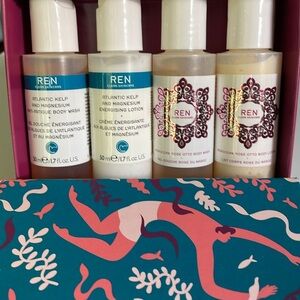 💫REN Clean Skincare Best of Body Set of 4 Travel Body Washes & Body Loti…